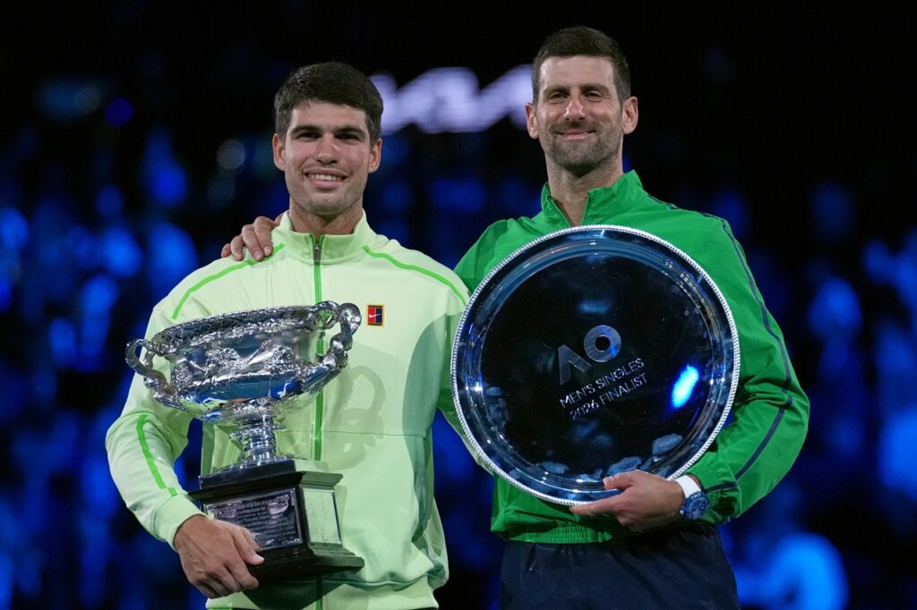 Carlos Alcaraz, Novak Djokovič