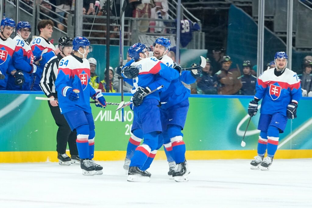 slovenskí hokejisti ZOH