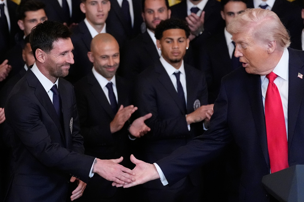 Messi Trump