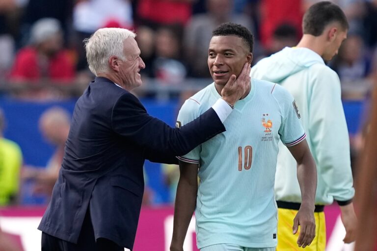 Didier Deschamps, Kylian Mbappe