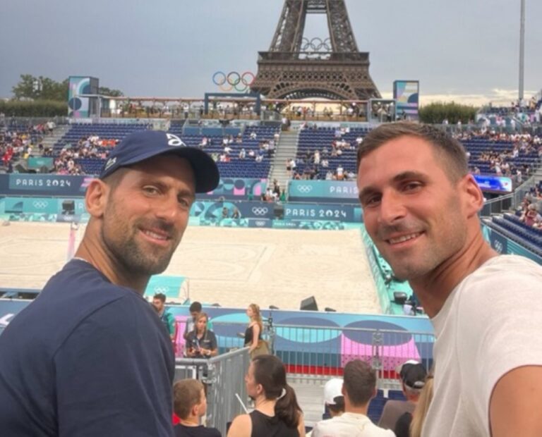 Novak a Marko Djokovič
